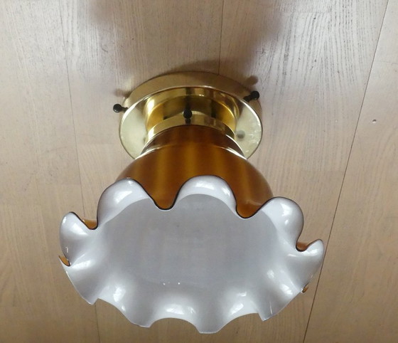 Image 1 of Peill & Putzler Deckenlampe Fazzoletto braun UK1aEb