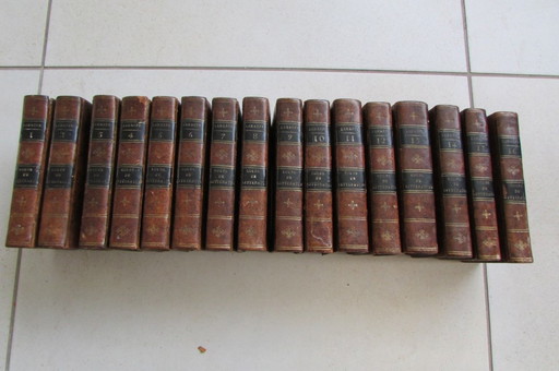 Liceo o curso de literatura antigua y moderna, por J.F. Laharpe, 1820, 3.ª edición