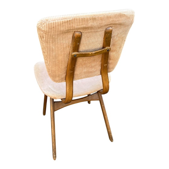 Image 1 of Vintage eetkamerstoelen Zweeds Design jaren 60
