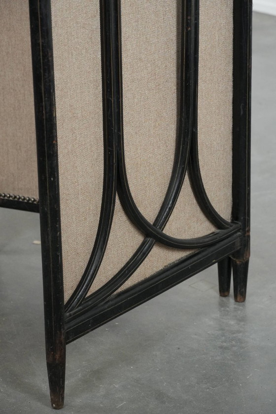 Image 1 of Antique restored bendwood Art Nouveau room divider from the late 19th century