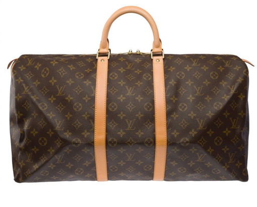 Borsa LOUIS VUITTON Keepall en Toile Marron - 103439 Prezzo di vendita