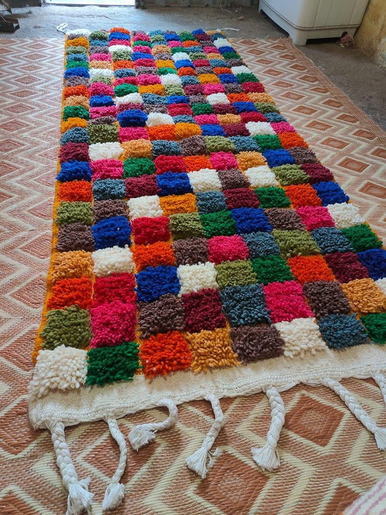 Meerkleurige wollen loopband 80/300 – Vloerkleden en tapijten, Wool (photo 6 of 8)