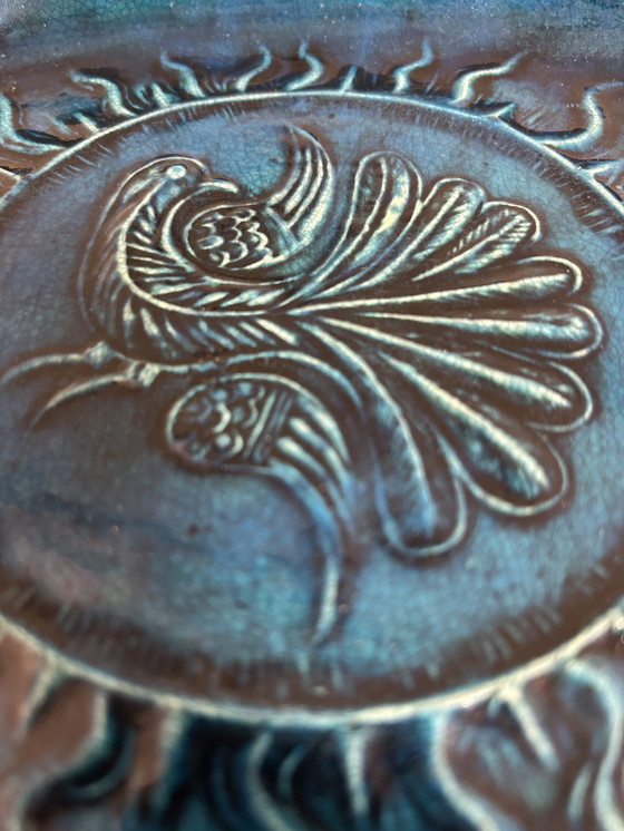 Image 1 of Jean Claude Taburet seventies Quimper plate