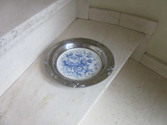 Serving Plate/Tray/Bowl, Delft Style Blue White Floral Decor (22/11/2025) – Table accessories, Ceramic (photo 11 of 11)