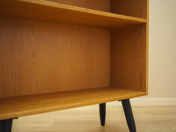 Étagère en placage de frêne danois sur pieds évasés, ÆJM Møbler, années 1960 – Bibliothèques, Wood (photo 10 of 13)
