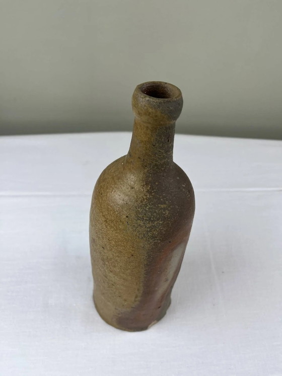 Geflammte Steingutflasche aus dem 19. Jahrhundert. – Gläser & Karaffe, Porcelain, Brutalist (photo 7 of 10)