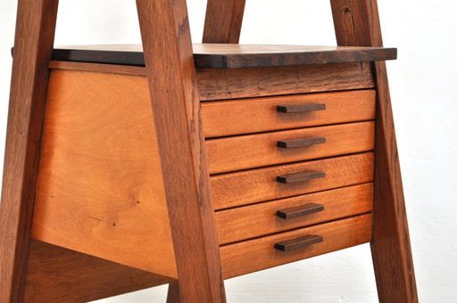 Mobiliario de taller vintage / cómoda, años 30