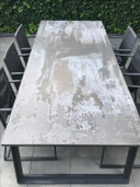 Borek Faro Tisch und Lincoln Stühle 6 Stk.