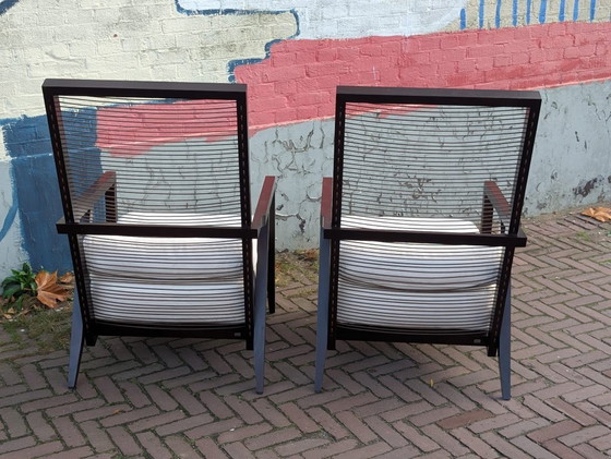 Image 1 of 2 poltrone Astoria HB, disegnate da Franco Bizzozzero per il produttore italiano Bonacina Pierantonio