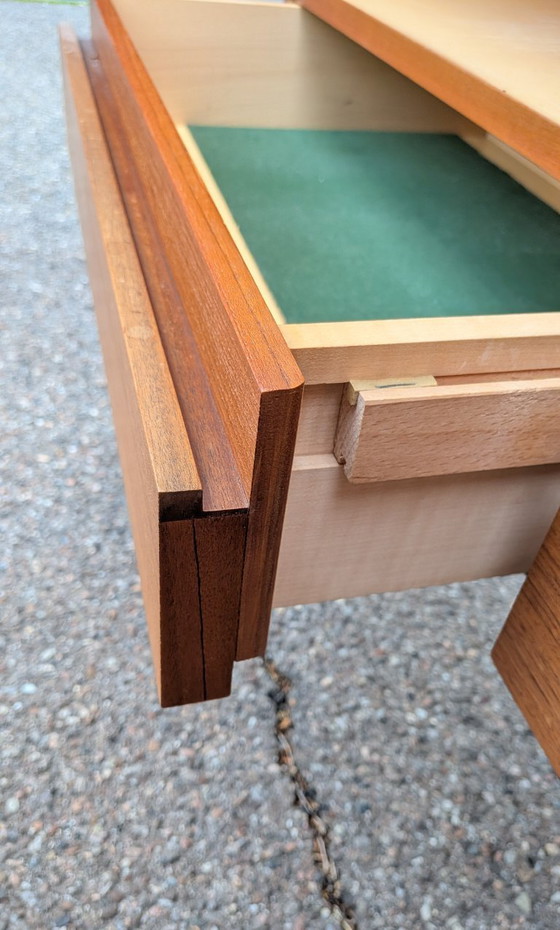 Dieter Waeckerlin B60 voor Behr | Teakhouten highboard | Mid-century – High boards, Metal, Wood (photo 3 of 7)