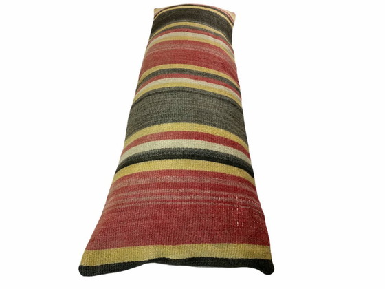 Image 1 of Unique Kilim & Carpet Cushion Cover – 120 x 40 cm
