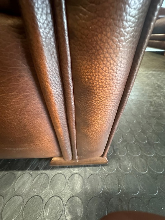 Sofa „Castle“ von Muylaart. 2,5-Sitzer – 2 Sitzer Sofas, Leather (photo 11 of 12)