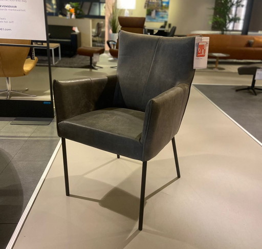 Silla de comedor Silvino de HE Design (juego de 4)