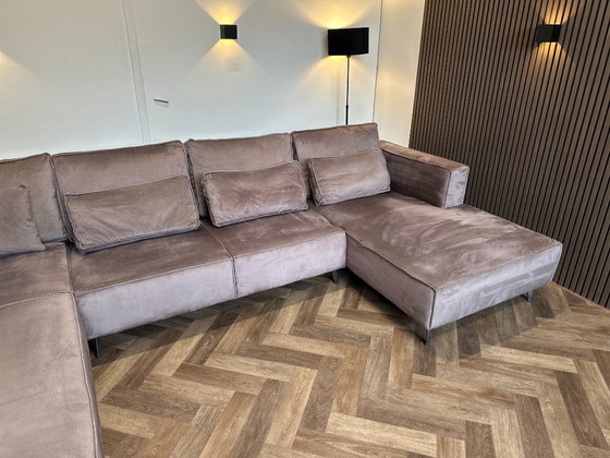 Image 1 of Leberfarbenes Ecksofa 363x233/183cm