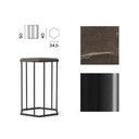 Calligaris Renee Side Table | Ceramic top