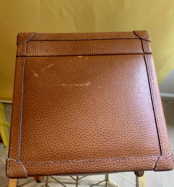 Iconique Vanity-case LANCEL modèle Kevin - années 70, Autres sacs, Marron (photo 10 sur 13)