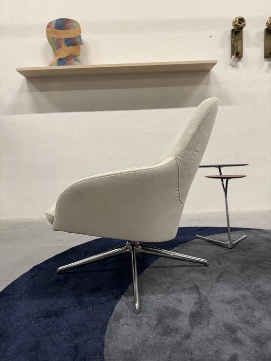 Image 1 of 2 Leolux Lanah Swivel Armchairs 