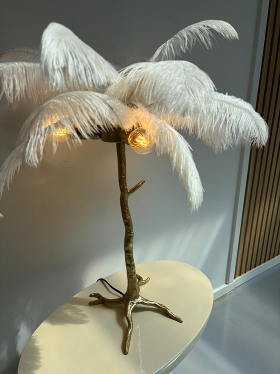 Image 1 of Light & living feather lamp