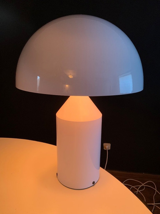 Image 1 of Lampe de table design vintage Atollo H70 Vico Magistretti pour Oluce