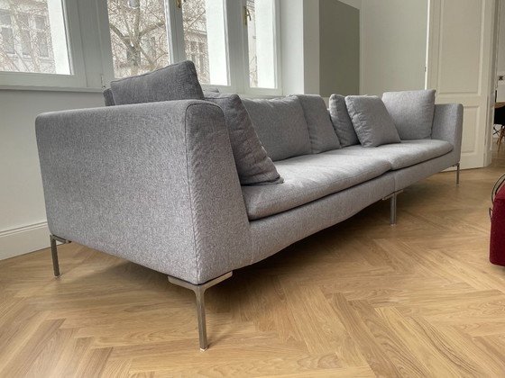 B&B Charles grijze bank van 310 cm – B&B Italia, 3-5 zitsbanken, Textile (photo 3 of 5)