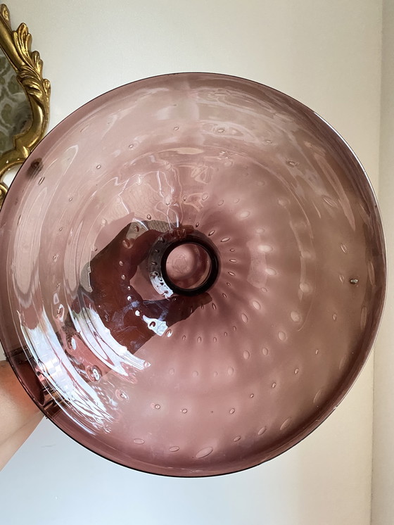 Image 1 of Vintage Bowl-vase on Foot Murano Italy