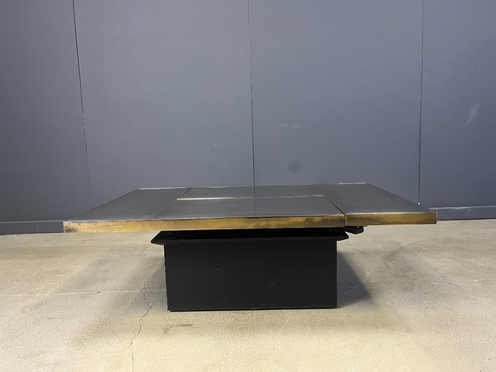 Image 1 of Hidden bar coffee table by Belgochrom, 1970s