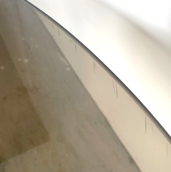 Image 1 of Table basse vintage en chrome et verre fumé