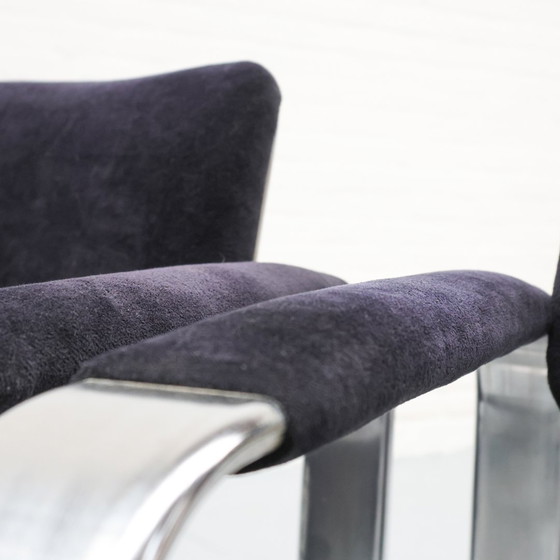 Image 1 of Eero Aarnio Silber Stühle Satz von 4