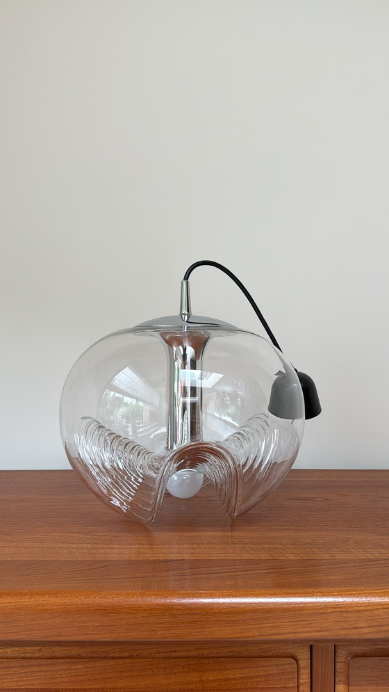 Image 1 of Suspension vintage Peill & Putzler Wave des années 1970