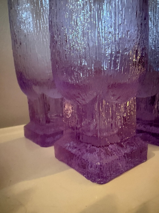 Bicchieri vintage in vetro alessandrite per barware italiano – Bicchieri e caraffe (photo 7 of 8)