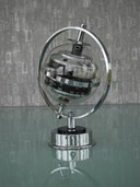 Space Age Sputnik satellite weather station West Germany, 1969
