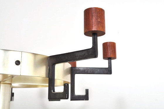 Image 1 of Vintage standing coat rack with umbrella stand, 1960s