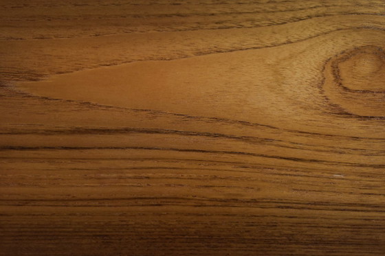Image 1 of Scrivania vintage in teak stile scandinavo moderno di metà secolo con cassetti, anni '60