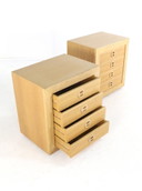 Set of 2 oak nightstands vintage
