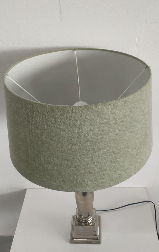Image 1 of Hohe Retro-Tischlampe im Imperator-Stil.