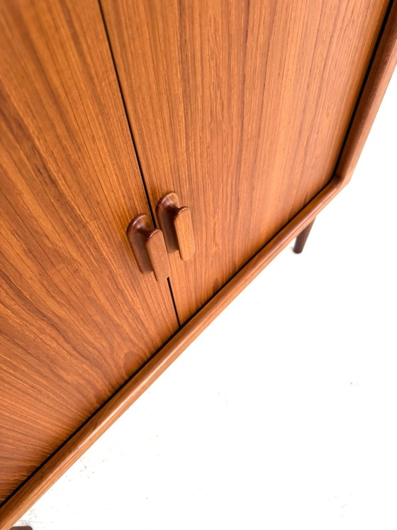 Credenza vintage in teak, CFC Silkeborg ‘80 – Credenze, Legno, Metallo (photo 7 of 10)