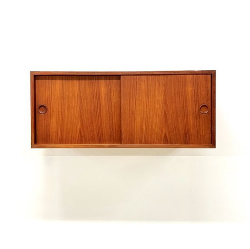 Mueble de teca Kai Kristiansen para Feldballes, años 60.