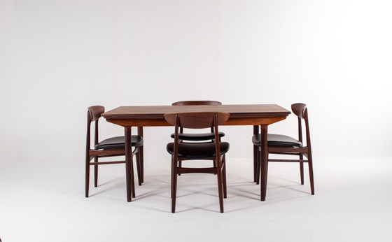 Image 1 of Table de salle à manger extensible en palissandre Harry Østergaard, années 1960