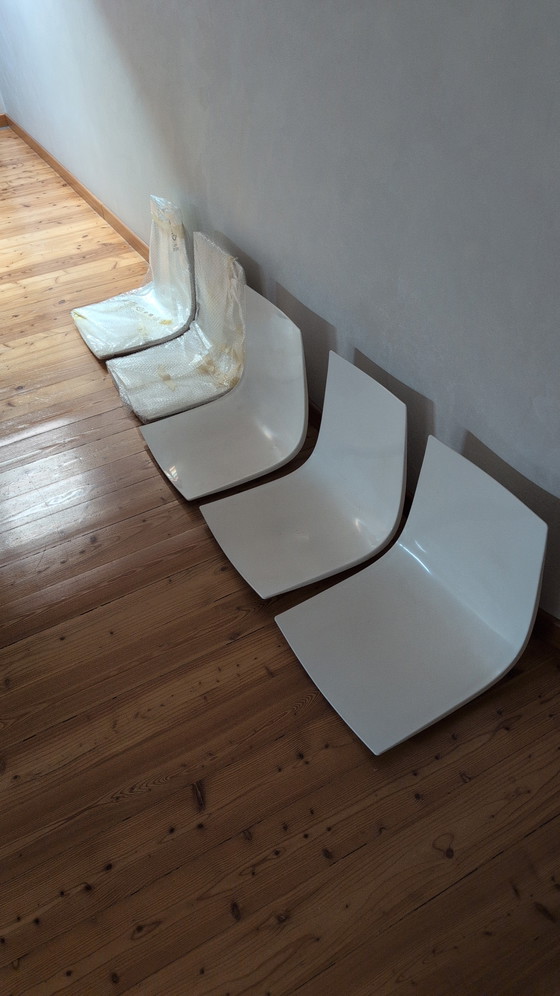 Set aus vier Stühlen von Roberto Foschia, 2007 Made in Italy – Softline Allkit, Esszimmerstühle, Plastic (photo 2 of 6)