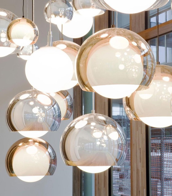 Image 1 of LARGE “SCONFINE SFERA” PENDANT BY MATTEO THUN FOR ZUMTOBEL