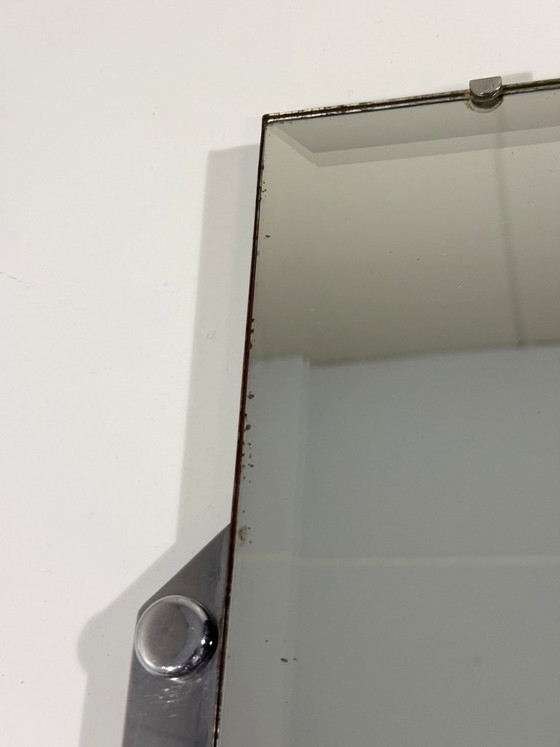 Specchio da parete Art Déco – Glass, Chrome (photo 6 of 7)