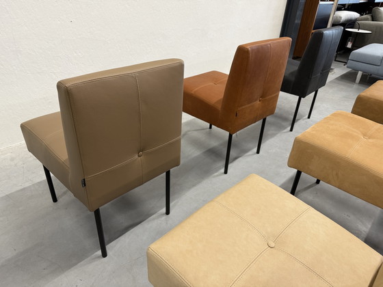 Image 1 of 6 Gelderland 7714 Esszimmerstühle Leder