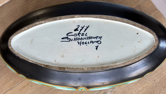 Image 1 of Bellissima ceramica Art Déco Corel vintage Schoonhoven Holland