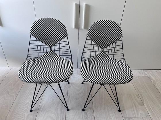 Sedia Vitra Eames Wire DKR-2 (set da 2) – Sedie da pranzo, Textile (photo 2 of 12)