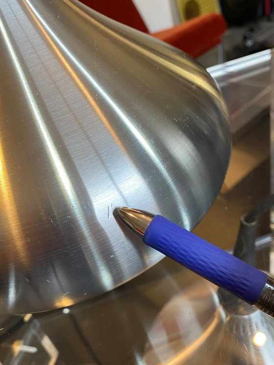 Image 1 of Lampenaufhängung n2 Aluminium Alu Johannes Hammerborg Fog & Morup Dänemark Jahrgang 1970