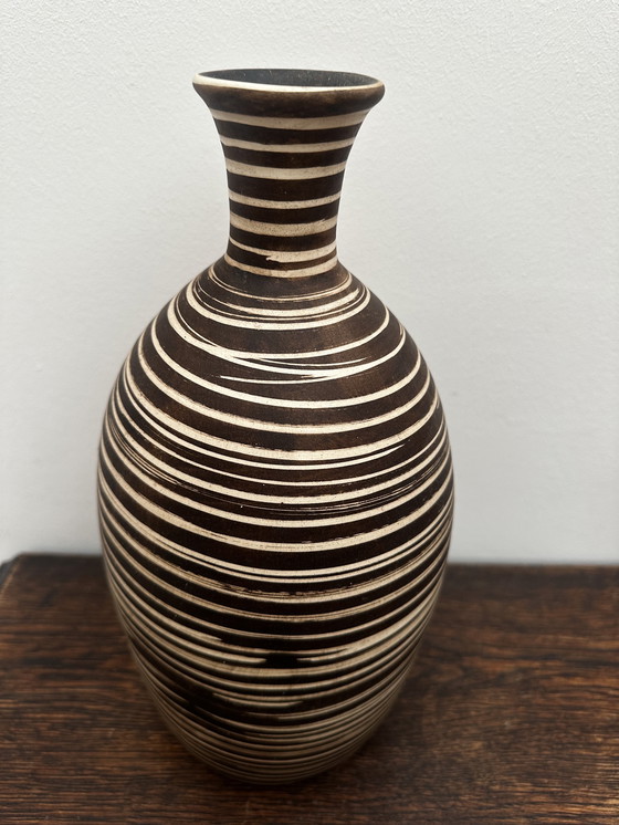 Image 1 of Vase Vintage Ethnique H 31 Cm