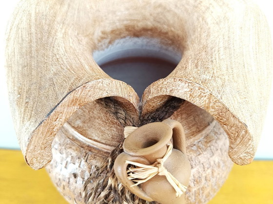 Image 1 of Vaso decorativo in terracotta