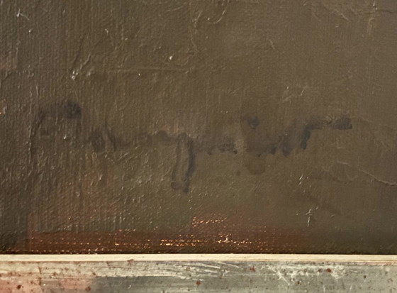 Image 1 of Oliverfschilderij van Robert Franquinet