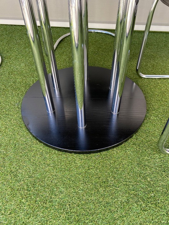 Image 1 of Set da pranzo di design Thonet con sedie Bauhaus