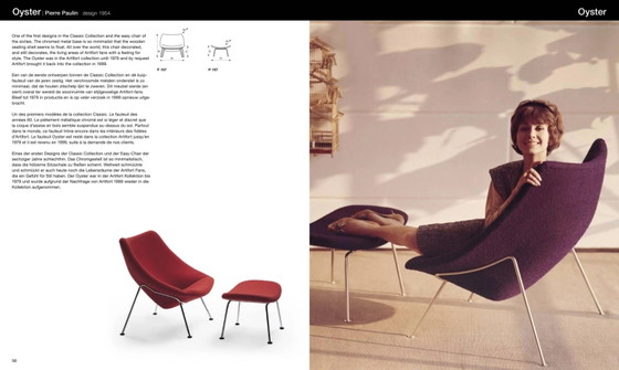 Fauteuil Artifort Oyster modèle F157 par Pierre Paulin, 1950 – Velvet, Design (photo 13 of 14)